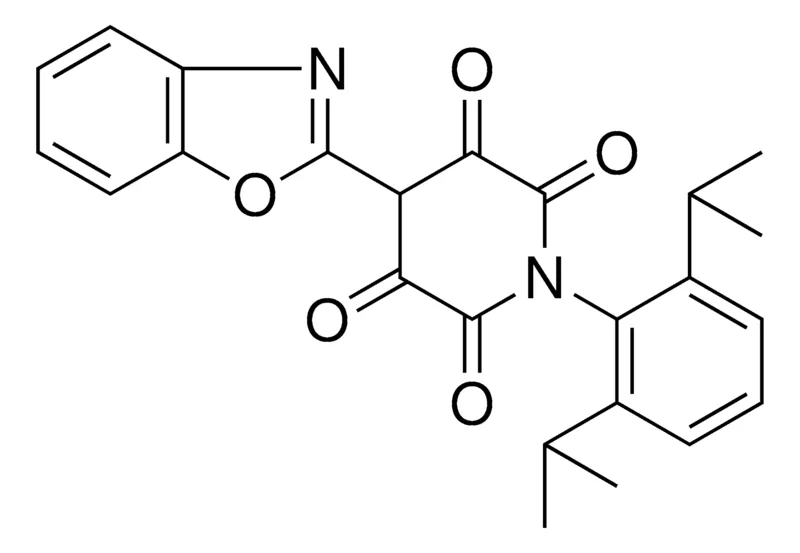 Sigma-Aldrich 4-(1,3-BENZOXAZOL-2-YL)-1-(2,6-DIISOPROPYLPHENYL)-2,3,5,6-PIPERIDINETETRONE,AldrichCPR