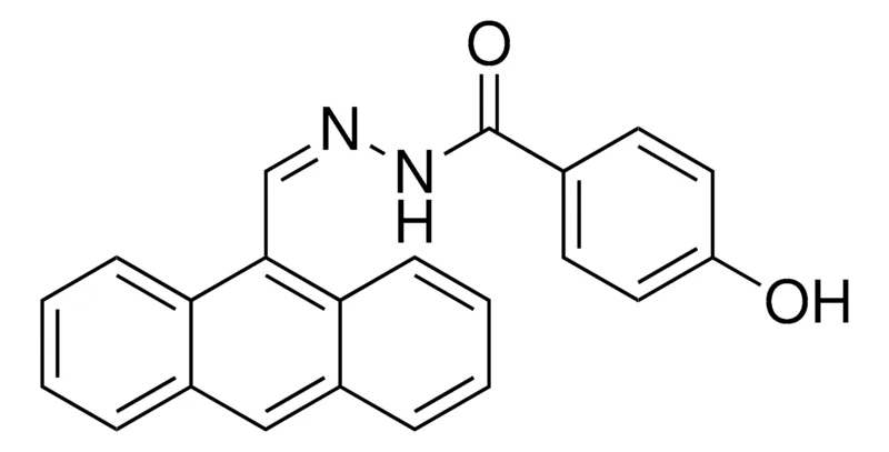 Sigma-Aldrich 4-HYDROXY-BENZOIC ACID ANTHRACEN-9-YLMETHYLENE-HYDRAZIDE,AldrichCPR