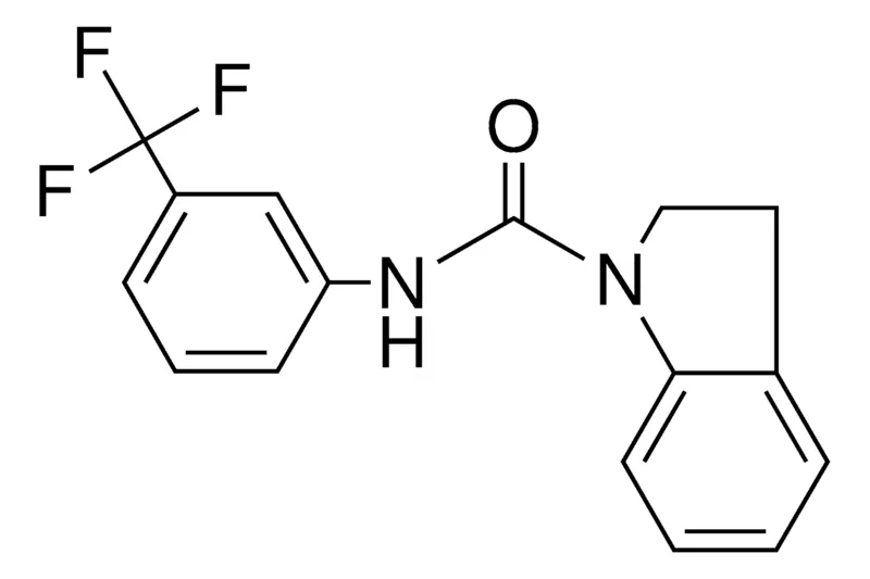 Sigma-Aldrich 2,3-DIHYDRO-INDOLE-1-CARBOXYLIC ACID (3-TRIFLUOROMETHYL-PHENYL)-AMIDE，AldrichCPR