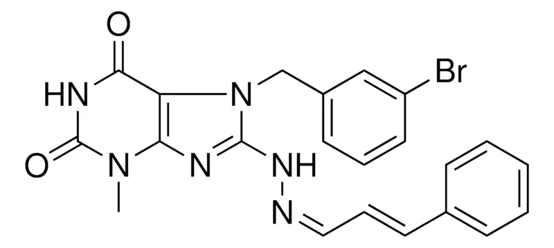Sigma-Aldrich 7-(3-BR-BZL)-3-ME-8-(N'-(3-PH-ALLYLIDENE)-HYDRAZINO)-3,7-2H-PURINE-2,6-DIONE,AldrichCPR