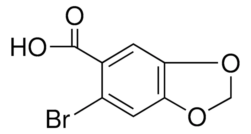 Sigma-Aldrich 6-BROMO-1,3-BENZODIOXOLE-5-CARBOXYLIC ACID,AldrichCPR