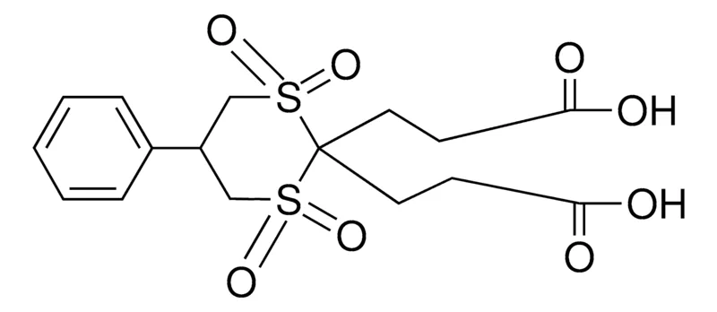 Sigma-Aldrich 3-(2-(2-CARBOXY-ET)-1,1,3,3-TETRAOXO-5-PH-,-(1,3)DITHIAN-2-YL)-PROPIONIC ACID,AldrichCPR
