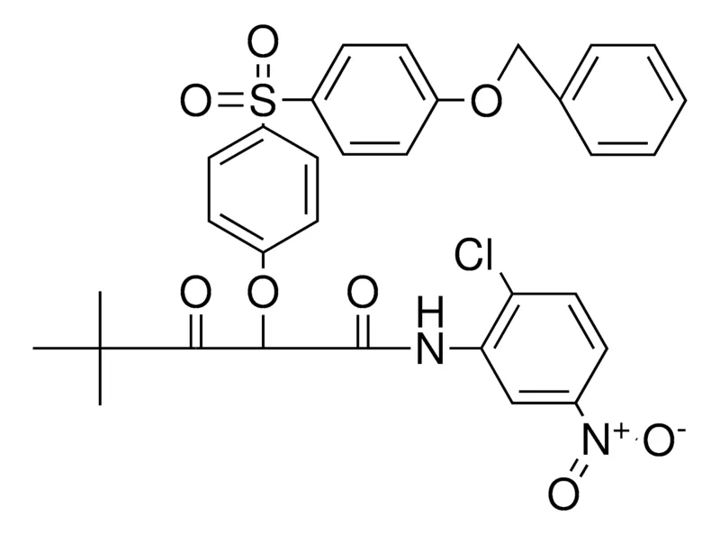 Sigma-Aldrich (BENZYLOXYPHENYLSULFONYLPHENYL)-CHLORO-4,4'-DIMETHYL-5'-NITRO-3-OXOPENTANILIDE,AldrichCPR