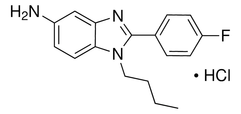 Sigma-Aldrich 1-BUTYL-2-(4-FLUOROPHENYL)-1H-BENZO[D]IMIDAZOL-5-AMINE, HYDROCHLORIDE，AldrichCPR