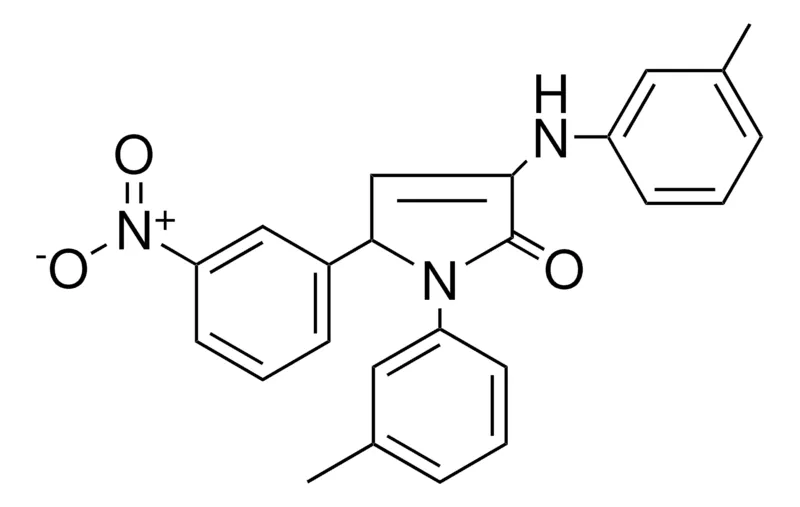 Sigma-Aldrich 5-(3-NITRO-PHENYL)-1-M-TOLYL-3-M-TOLYLAMINO-1,5-DIHYDRO-PYRROL-2-ONE,AldrichCPR