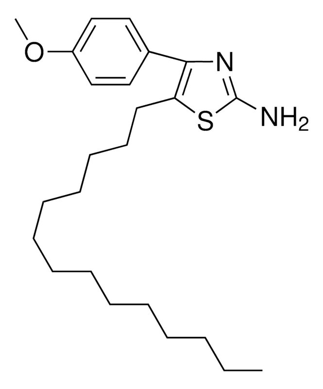 Sigma-Aldrich 2-AMINO-4-(4-METHOXYPHENYL)-5-TETRADECYLTHIAZOLE,AldrichCPR