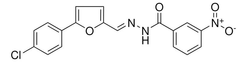 Sigma-Aldrich 3-NITRO-BENZOIC ACID (5-(4-CHLORO-PHENYL)-FURAN-2-YLMETHYLENE)-HYDRAZIDE，AldrichCPR