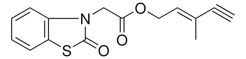Sigma-Aldrich (2-OXO-BENZOTHIAZOL-3-YL)-ACETIC ACID 3-METHYL-PENT-2-EN-4-YNYL ESTER,AldrichCPR