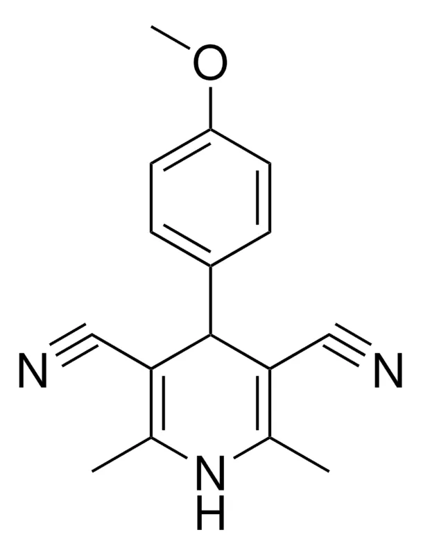 Sigma-Aldrich 4-(4-METHOXY-PHENYL)-2,6-DIMETHYL-1,4-DIHYDRO-PYRIDINE-3,5-DICARBONITRILE,AldrichCPR