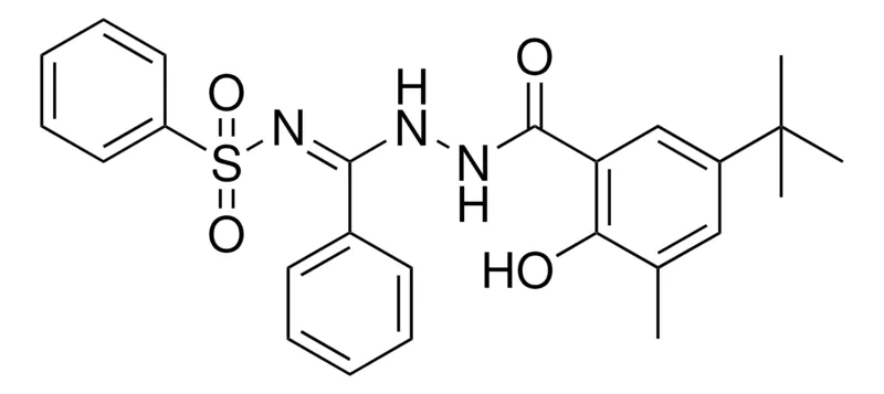 Sigma-Aldrich N-((N'-(5-TERT-BU-2-HO-3-ME-BENZOYL)-HYDRAZINO)-PH-METHYLENE)-BENZENESULFONAMIDE,AldrichCPR