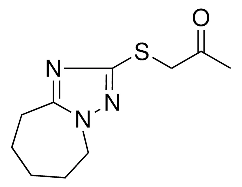 Sigma-Aldrich 1-(6,7,8,9-TETRAHYDRO-5H-(1,2,4)TRIAZOLO(1,5-A)AZEPIN-2-YLTHIO)ACETONE,AldrichCPR