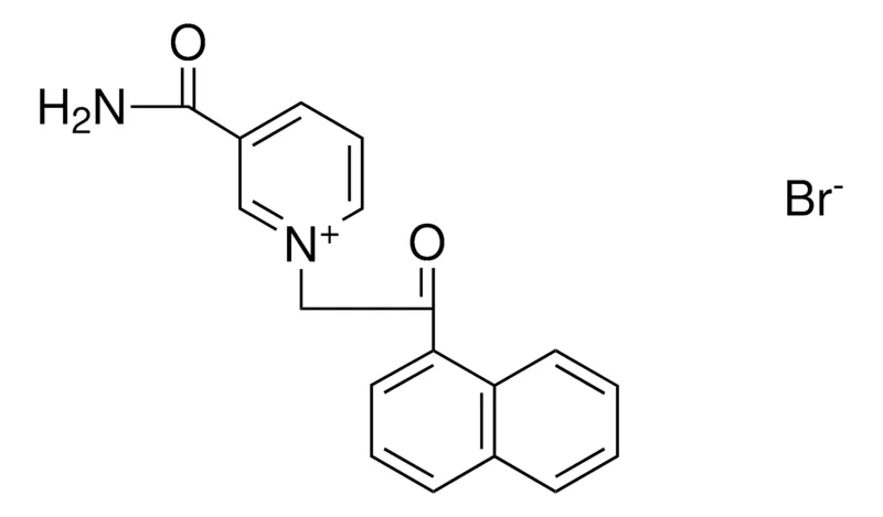 Sigma-Aldrich 3-CARBAMOYL-1-(2-NAPHTHALEN-1-YL-2-OXO-ETHYL)-PYRIDINIUM, BROMIDE,AldrichCPR
