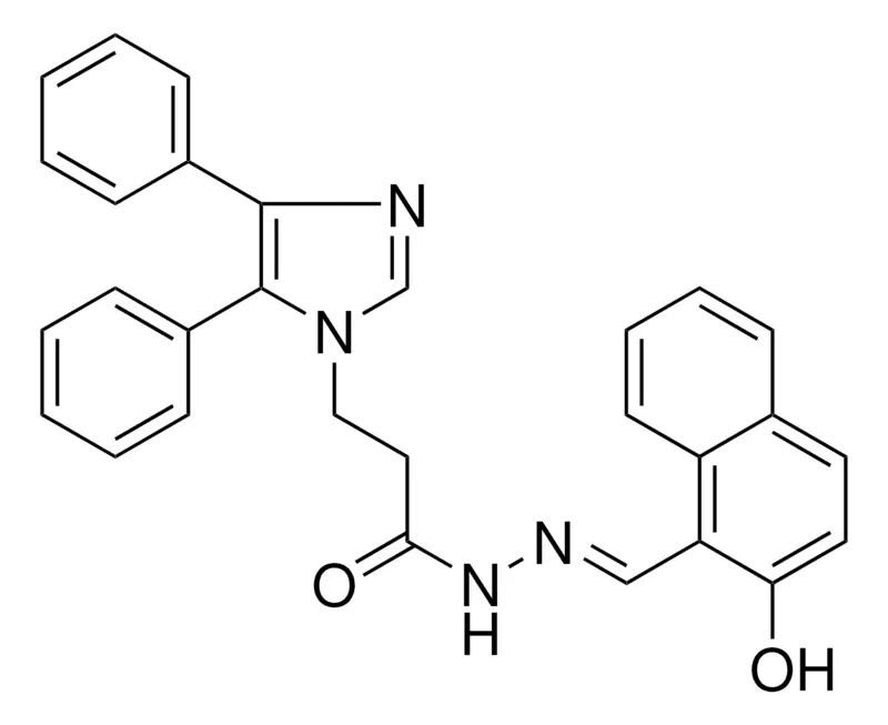 Sigma-Aldrich 3-(4,5-DIPHENYL-1H-IMIDAZOL-1-YL)N'-((2-HO-1-NAPHTHYL)METHYLENE)PROPANOHYDRAZIDE,AldrichCPR