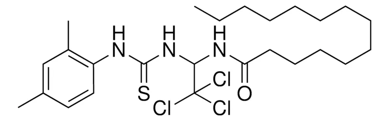 Sigma-Aldrich TETRADECANOIC ACID (2,2,2-TRICHLORO-1-(3-(2,4-DIMETHYL-PH)-THIOUREIDO)-ET)-AMIDE,AldrichCPR
