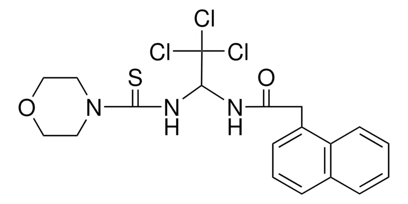Sigma-Aldrich 2-NAPHTHALEN-YL-N-(TRICHLORO-1-((MORPHOLINE-4-CARBOTHIOYL)-AMINO)-ET)-ACETAMIDE,AldrichCPR