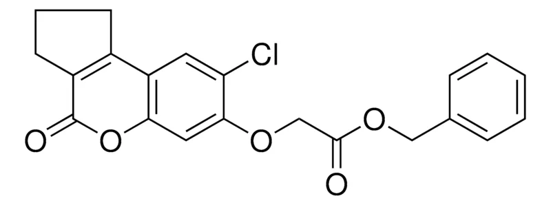 Sigma-Aldrich (8-CL-4-OXO-1,2,3,4-4H-CYCLOPENTA(C)CHROMEN-7-YLOXY)-ACETIC ACID BENZYL ESTER,AldrichCPR