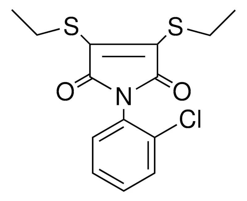 Sigma-Aldrich 1-(2-CHLORO-PHENYL)-3,4-BIS-ETHYLSULFANYL-PYRROLE-2,5-DIONE,AldrichCPR
