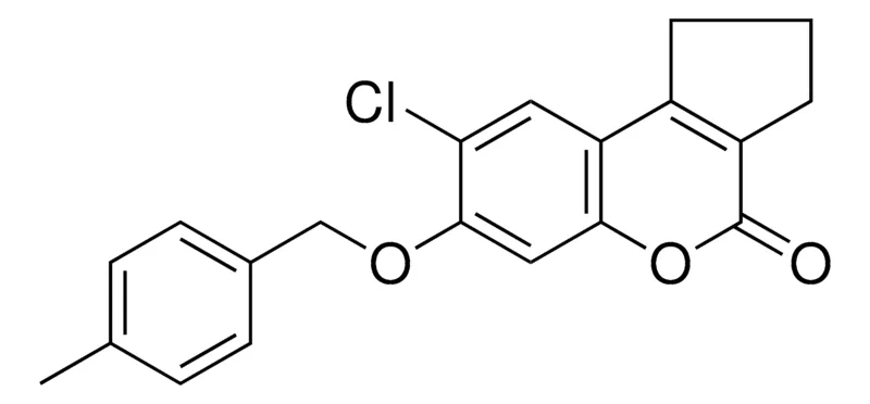 Sigma-Aldrich 8-CHLORO-7-(4-METHYL-BENZYLOXY)-2,3-DIHYDRO-1H-CYCLOPENTA(C)CHROMEN-4-ONE,AldrichCPR