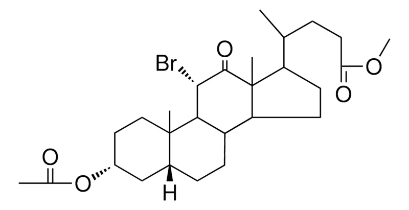 Sigma-Aldrich METHYL 3ALPHA-11ALPHA-BROMO-12BETA-OXOLITHOCHOLANATE,AldrichCPR