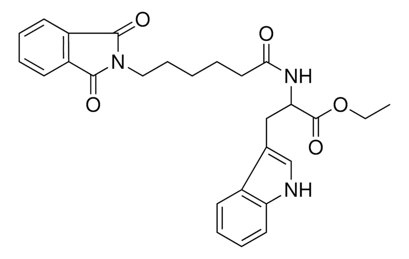 Sigma-Aldrich 2-(6-(1,3-DIOXO-ISOINDOL-YL)-HEXANOYLAMINO)-3-(INDOL-YL)-PROPIONIC ACID ET ESTER,AldrichCPR