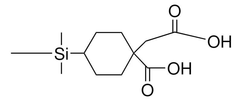 Sigma-Aldrich 1-CARBOXY-4-(TRIMETHYLSILYL)CYCLOHEXANEACETIC ACID,AldrichCPR