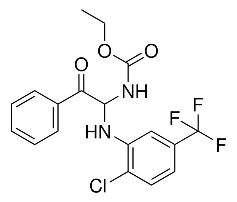 Sigma-Aldrich (1-(2-CL-5-TRIFLUOROMETHYL-PHENYLAMINO)-2-OXO-2-PH-ET)-CARBAMIC ACID ETHYL ESTER,AldrichCPR