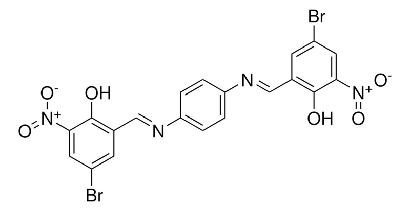 Sigma-Aldrich 4-BR-2-(((4-((5-BR-2-HO-3-NITROBENZYLIDENE)AMINO)PH)IMINO)METHYL)-6-NITROPHENOL,AldrichCPR