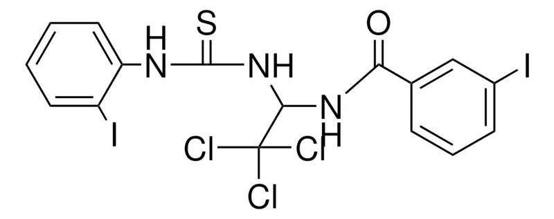 Sigma-Aldrich 3-IODO-N-(2,2,2-TRICHLORO-1-(3-(2-IODO-PHENYL)-THIOUREIDO)-ETHYL)-BENZAMIDE,AldrichCPR