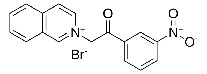 Sigma-Aldrich 2-(2-(3-NITRO-PHENYL)-2-OXO-ETHYL)-ISOQUINOLINIUM, BROMIDE,AldrichCPR