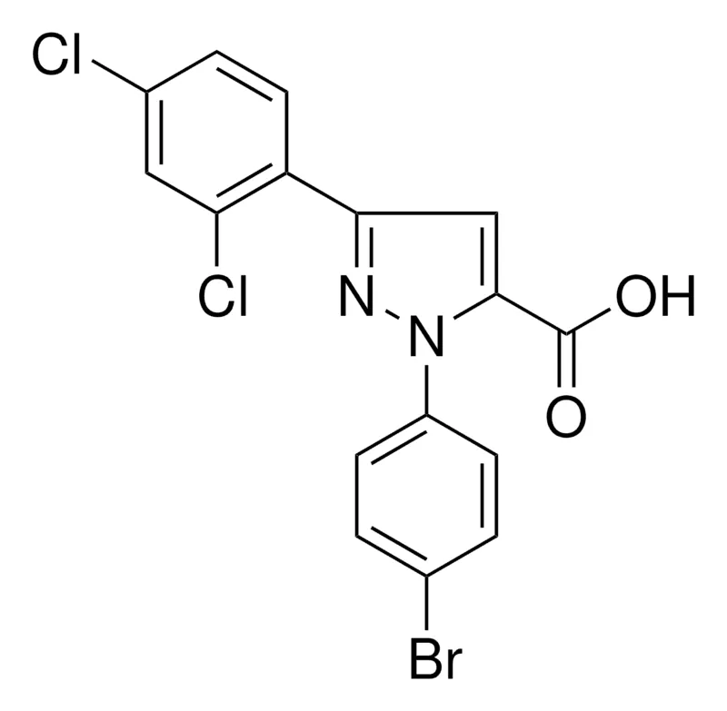 Sigma-Aldrich 1-(4-BROMOPHENYL)-3-(2,4-DICHLOROPHENYL)-1H-PYRAZOLE-5-CARBOXYLIC ACID,AldrichCPR