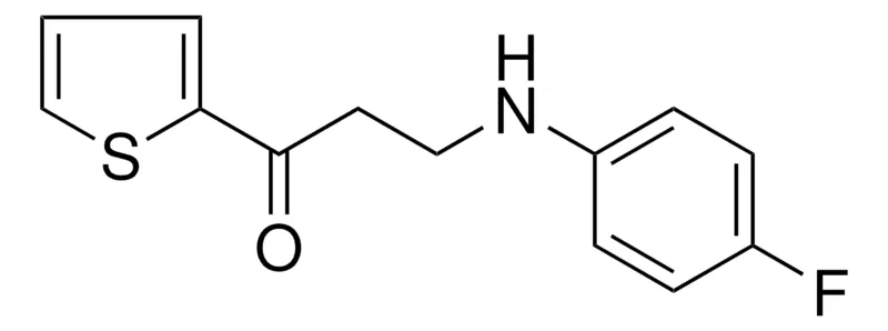 Sigma-Aldrich 3-(4-FLUOROANILINO)-1-(2-THIENYL)-1-PROPANONE,AldrichCPR