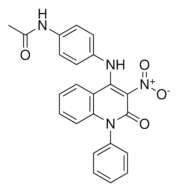 Sigma-Aldrich N-(4-((3-NITRO-2-OXO-1-PHENYL-1,2-DIHYDRO-4-QUINOLINYL)AMINO)PHENYL)ACETAMIDE,AldrichCPR