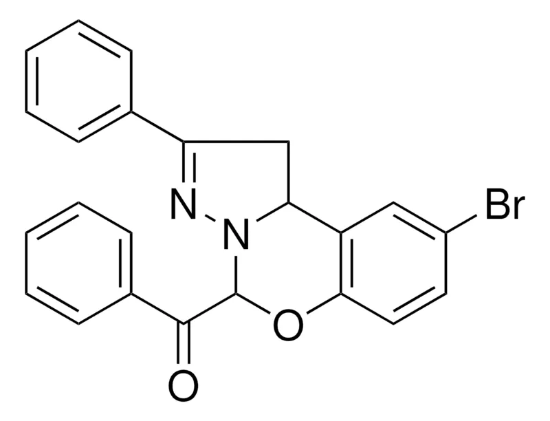 Sigma-Aldrich (8-BR-2-PH-1,9B-2H-5-OXA-3,3A-DIAZA-CYCLOPENTA(A)NAPHTHALEN-4-YL)-PH-METHANONE,AldrichCPR