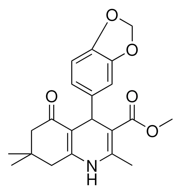 Sigma-Aldrich METHYL 4-(1,3-BENZODIOXOL-5-YL)-2,7,7-TRIMETHYL-5-OXO-1,4,5,6,7,8-HEXAHYDRO-3-QUINOLINECARBOXYLATE,AldrichCPR