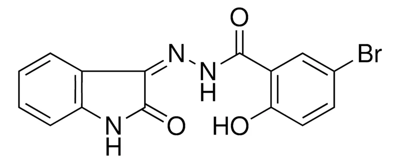 Sigma-Aldrich 5-BROMO-2-HYDROXYBENZOIC (2-OXO-3-INDOLINYLIDENE)HYDRAZIDE,AldrichCPR