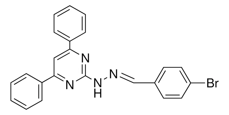 Sigma-Aldrich N-(4-BROMO-BENZYLIDENE)-N'-(4,6-DIPHENYL-PYRIMIDIN-2-YL)-HYDRAZINE,AldrichCPR