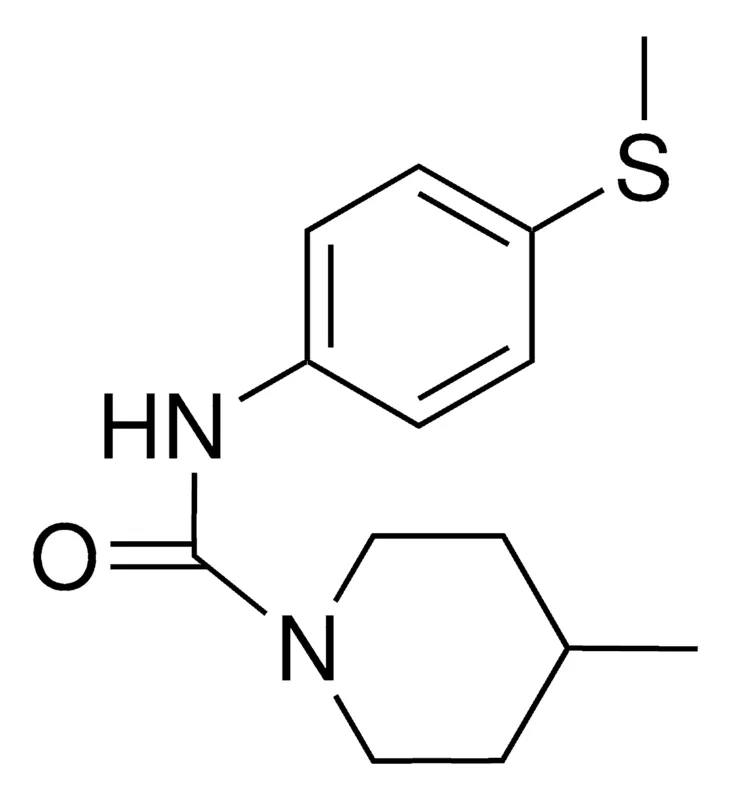 Sigma-Aldrich 4-METHYL-1-(N-(4-METHYLTHIO)PHENYL)CARBAMOYL)PIPERIDINE,AldrichCPR