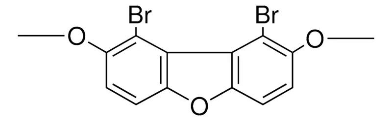 Sigma-Aldrich 1,9-DIBROMO-2,8-DIMETHOXYDIBENZOFURAN,AldrichCPR