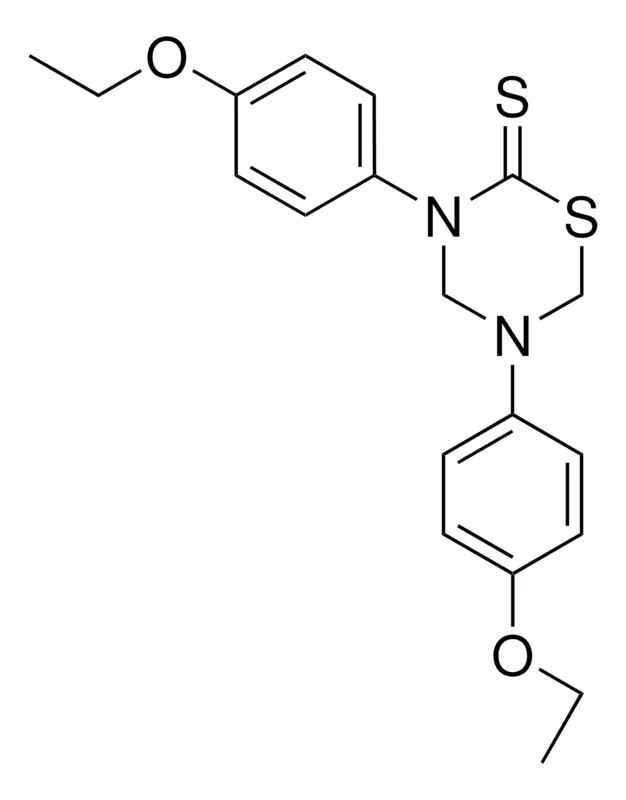 Sigma-Aldrich 3,5-BIS-(4-ETHOXYPHENYL)-3,4,5,6-TETRAHYDRO-2H-1,3,5-THIADIAZINE-2-THIONE,AldrichCPR
