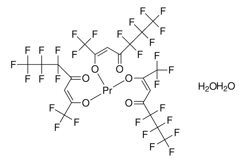 Sigma-Aldrich TRIS(1,1,1,5,5,6,6,7,7,7-DECAFLUORO-2,4-HEPTANEDIONATO)PRASEODYMIUM DIHYDRATE,AldrichCPR