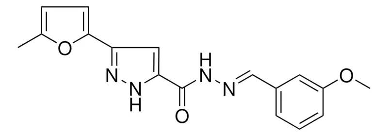 Sigma-Aldrich N'-(3-METHOXYBENZYLIDENE)-3-(5-METHYL-2-FURYL)-1H-PYRAZOLE-5-CARBOHYDRAZIDE,AldrichCPR