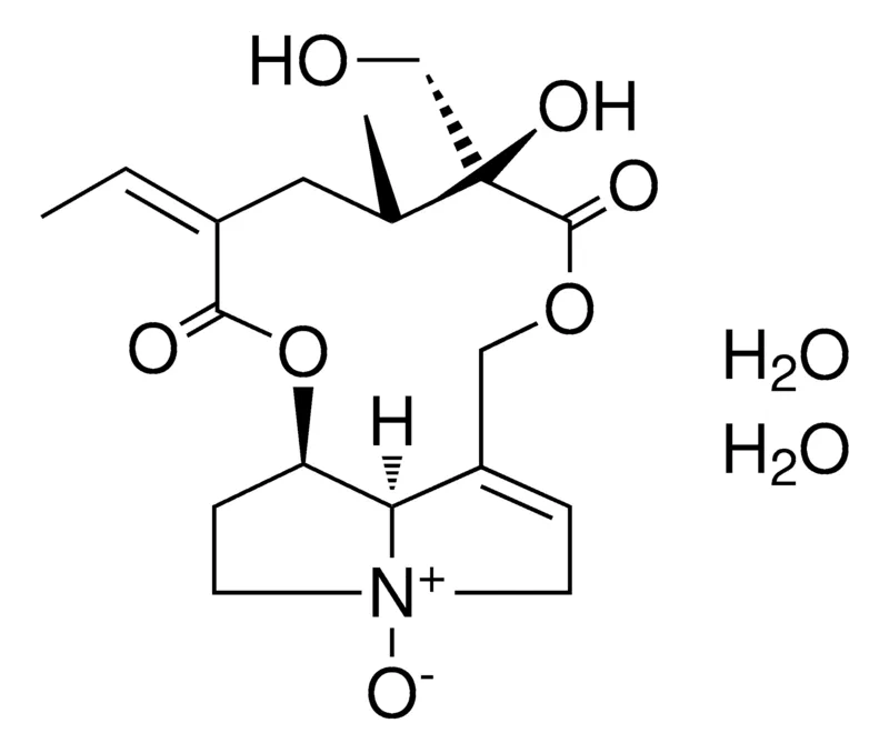 Sigma-Aldrich (4AR,7Z,9S,10S,13BR)-7-ETHYLIDENE-10-HYDROXY-10-(HYDROXYMETHYL)-9-METHYL-2,3,4,4A,7,8,9,10,13,13B-DECAHYDRO-5,12-DIOXA-2A-AZACYCLODODECA[CD]PENTALENE-6,11-DIONE 2A-OXIDE DIHYDRATE，AldrichCPR