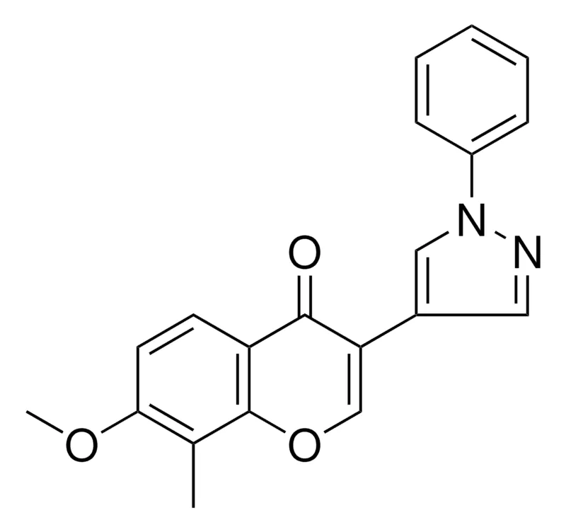 Sigma-Aldrich 7-METHOXY-8-METHYL-3-(1-PHENYL-1H-PYRAZOL-4-YL)-4H-CHROMEN-4-ONE,AldrichCPR