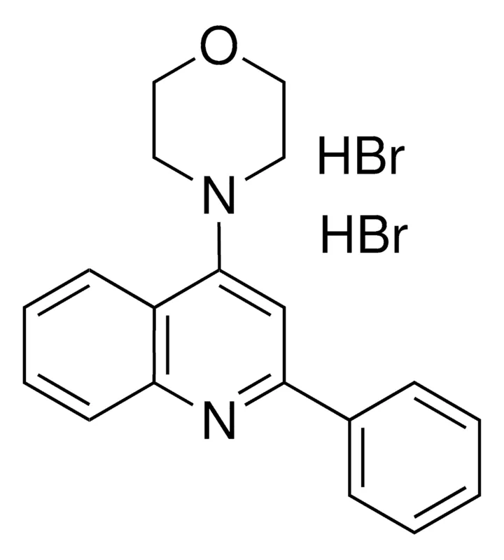 Sigma-Aldrich 4-MORPHOLIN-4-YL-2-PHENYL-QUINOLINE, DI-HYDROBROMIDE,AldrichCPR
