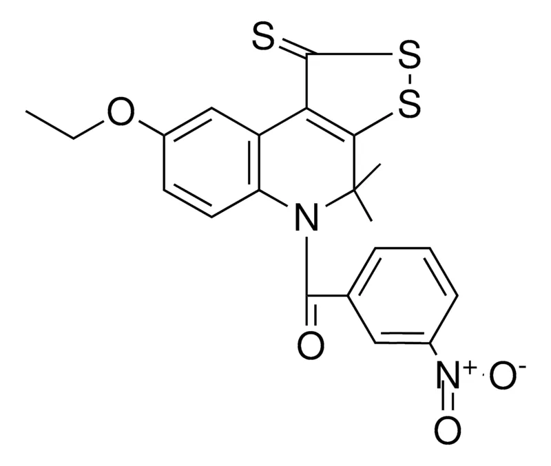 Sigma-Aldrich (ETHOXY-DI-ME-THIOXO-DITHIA-AZA-CYCLOPENTA(A)NAPHTHALEN-YL)-(NITRO-PH)-METHANONE,AldrichCPR
