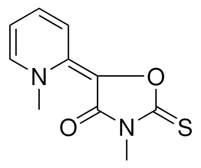 Sigma-Aldrich 3-METHYL-5-(1-METHYL-1H-PYRIDIN-2-YLIDENE)-2-THIOXO-OXAZOLIDIN-4-ONE,AldrichCPR