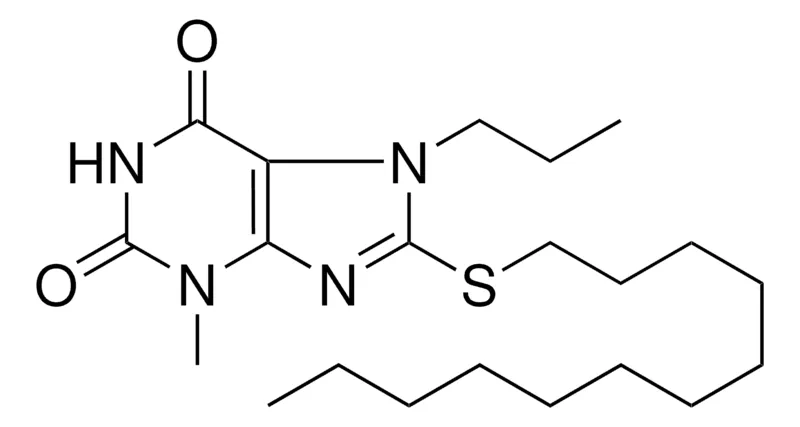 Sigma-Aldrich 8-DODECYLSULFANYL-3-METHYL-7-PROPYL-3,7-DIHYDRO-PURINE-2,6-DIONE,AldrichCPR
