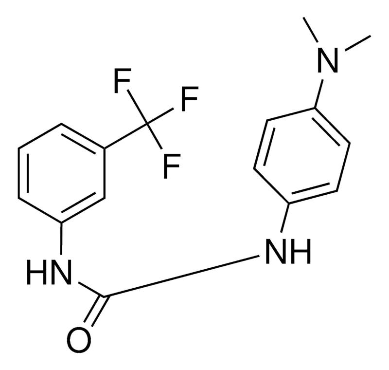 Sigma-Aldrich 1-(4-(DIMETHYLAMINO)PHENYL)-3-(3-(TRIFLUOROMETHYL)PHENYL)UREA,AldrichCPR