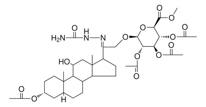 Sigma-Aldrich 11-HO-20-OXO-5-PREGNANE-3,21-DIYL 3-ACETATE 21(D-GLUCURONIDE ACETATE ME ESTER,AldrichCPR