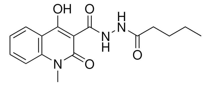 Sigma-Aldrich 4-HO-1-ME-2-OXO-1,2-DIHYDRO-QUINOLINE-3-CARBOXYLIC ACID N'-PENTANOYL-HYDRAZIDE,AldrichCPR